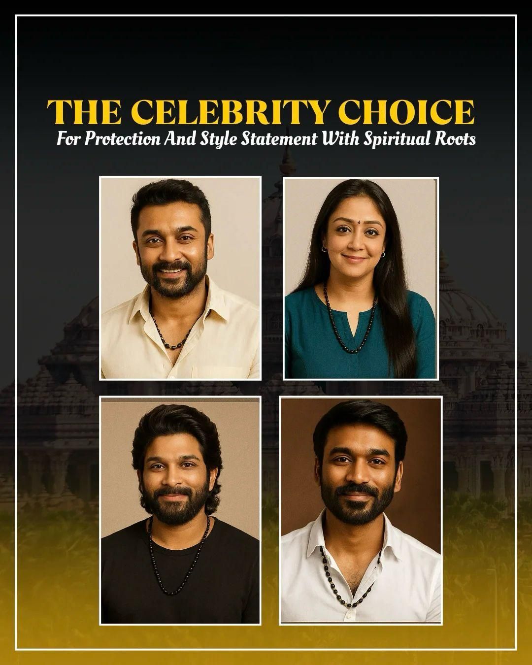 Original Karungali Mala 108 Beads Ebony Wood